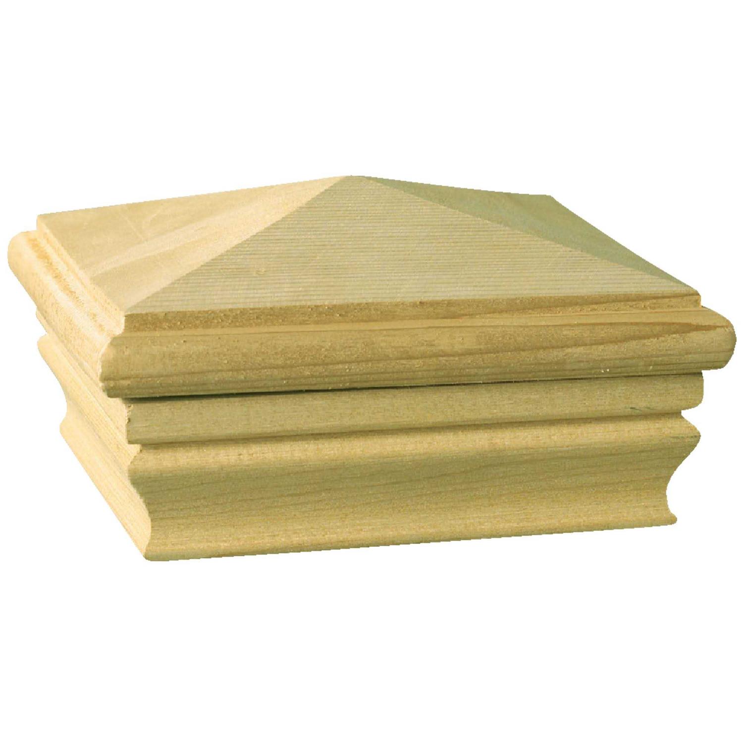 Deckorators Newport High Pyramid Post Cap - Cheap Fitting