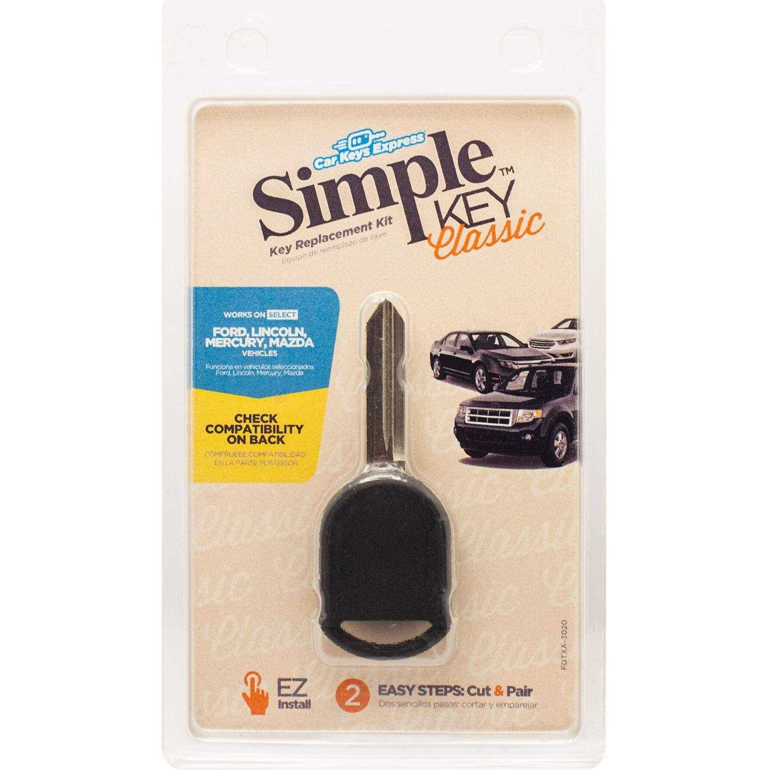 Car Keys Express Ford Simple Key - Cheap Fitting