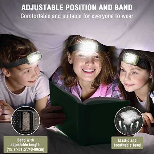 everbrite rechargeable headlamp led bright motion sensor head lamp flashlight - Cheap Fitting