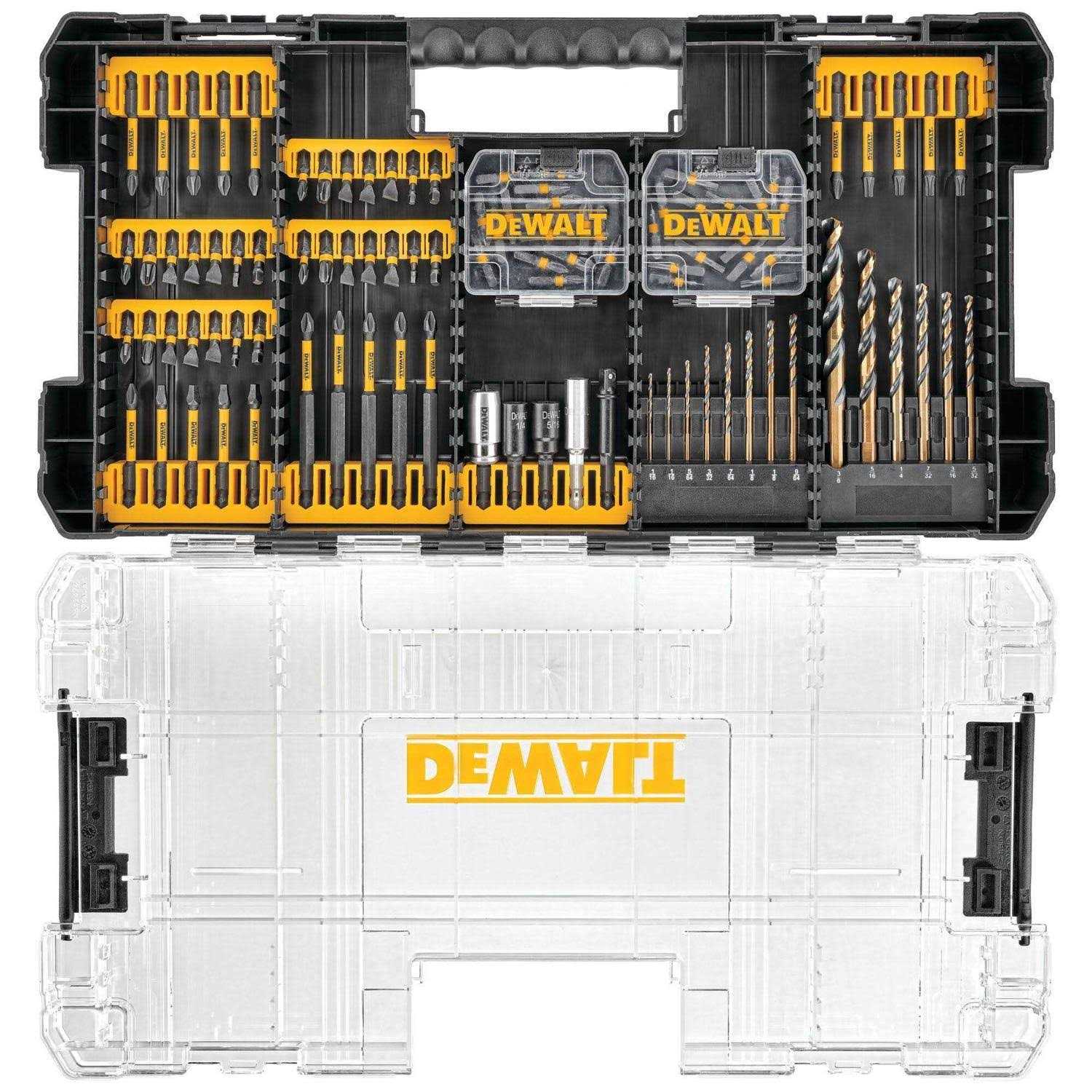 DEWALT FlexTorq 100-Piece Impact Driver Bit Set DWANGFT100SET - Cheap Fitting