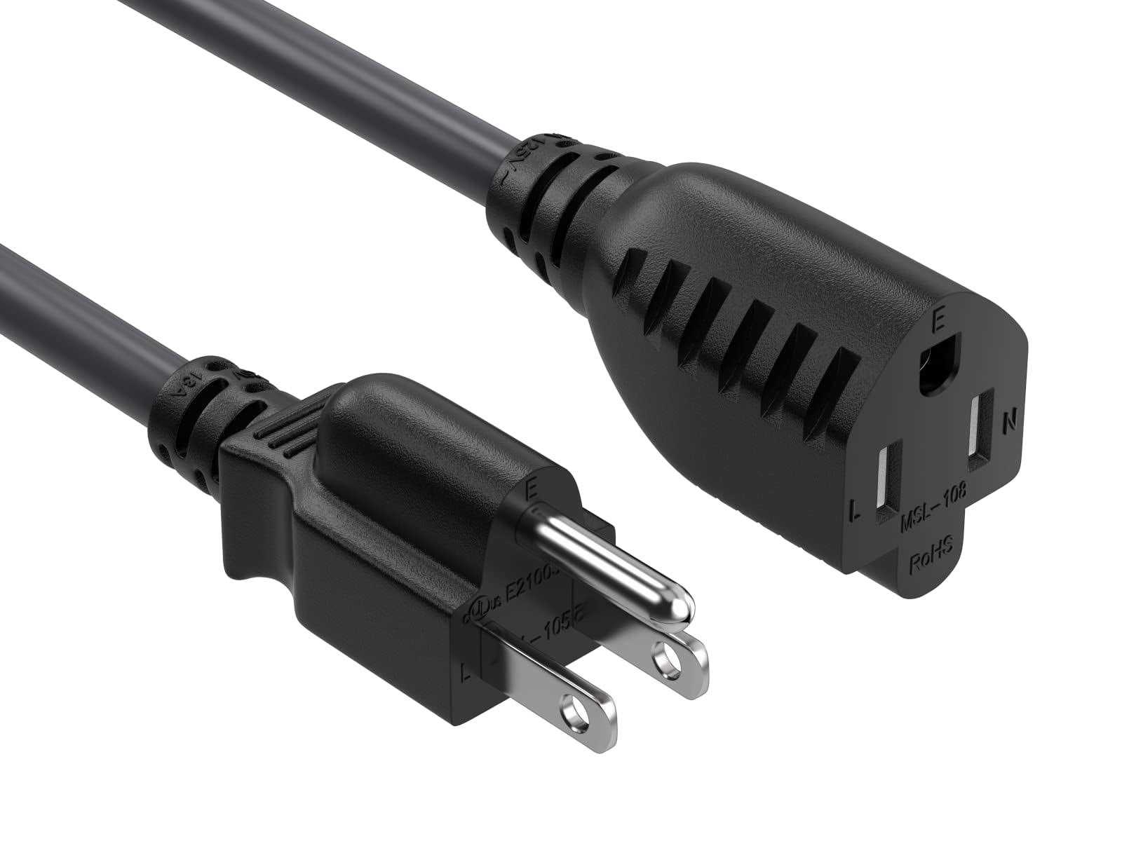 Cable Leader 14 AWG Outlet Saver Power Extension Cord - Cheap Fitting