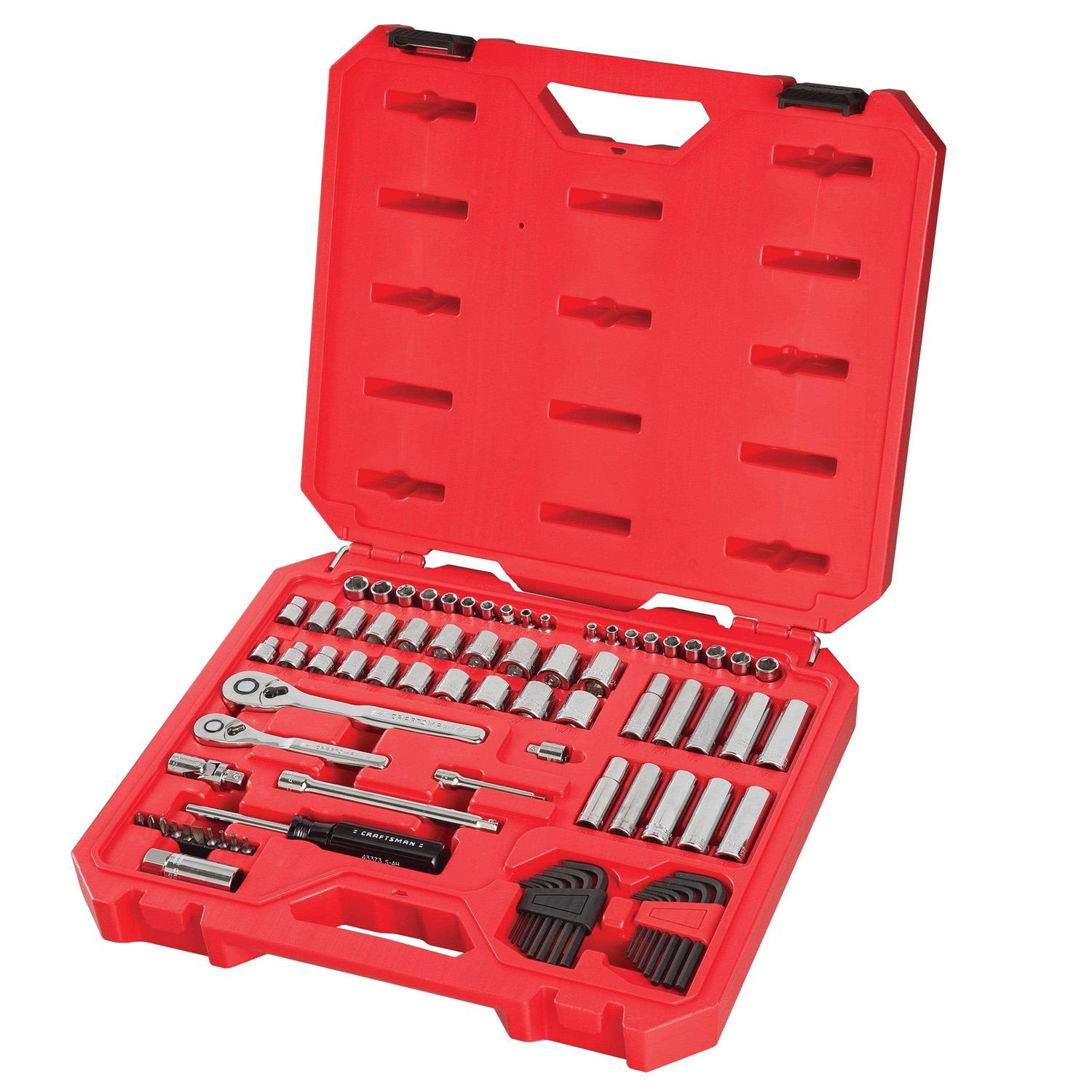 Craftsman Mechanical Tool Set 83 Piece - Cheap Fitting