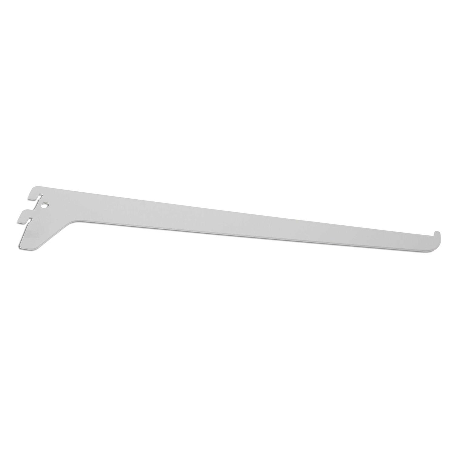 Rubbermaid 12 in. L White Metal Shelving Track Bracket - Cheap Fitting