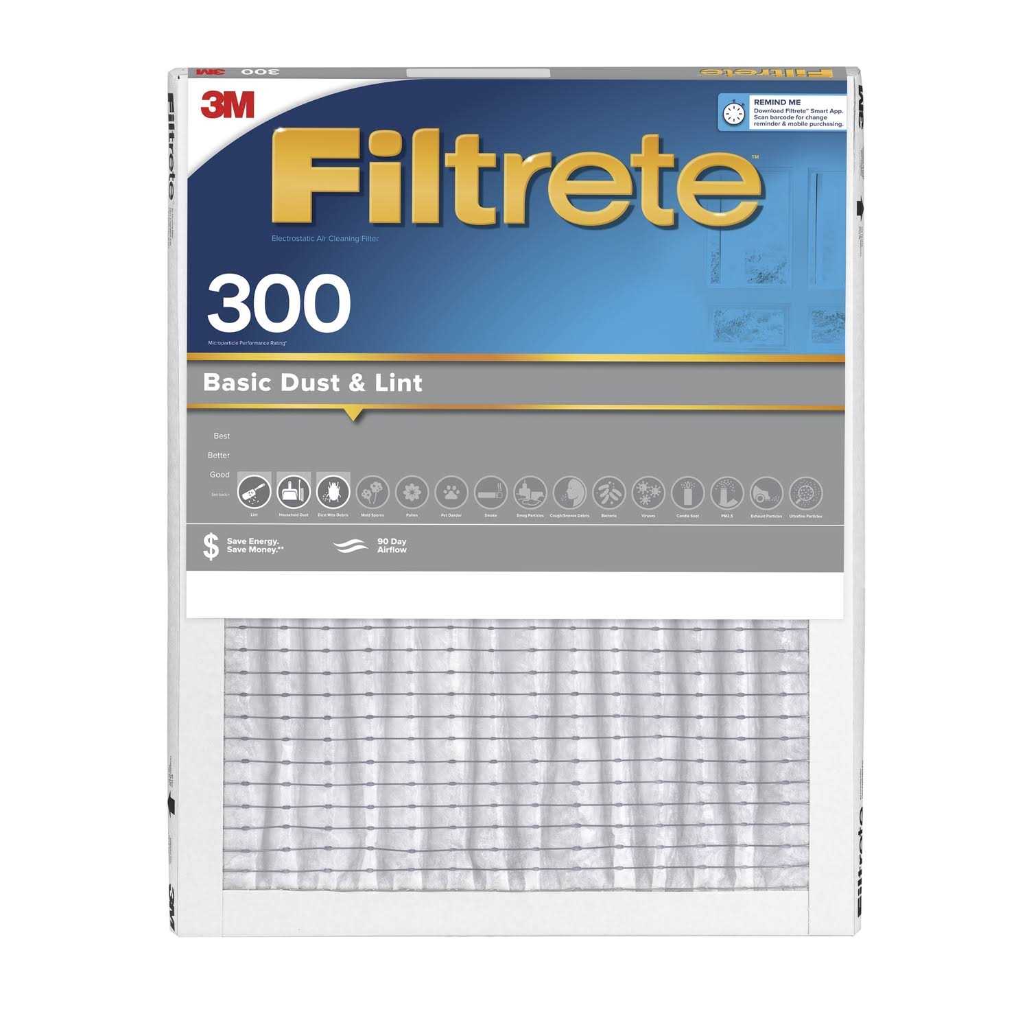 Filtrete 3M Dust Reduction Filter - Cheap Fitting