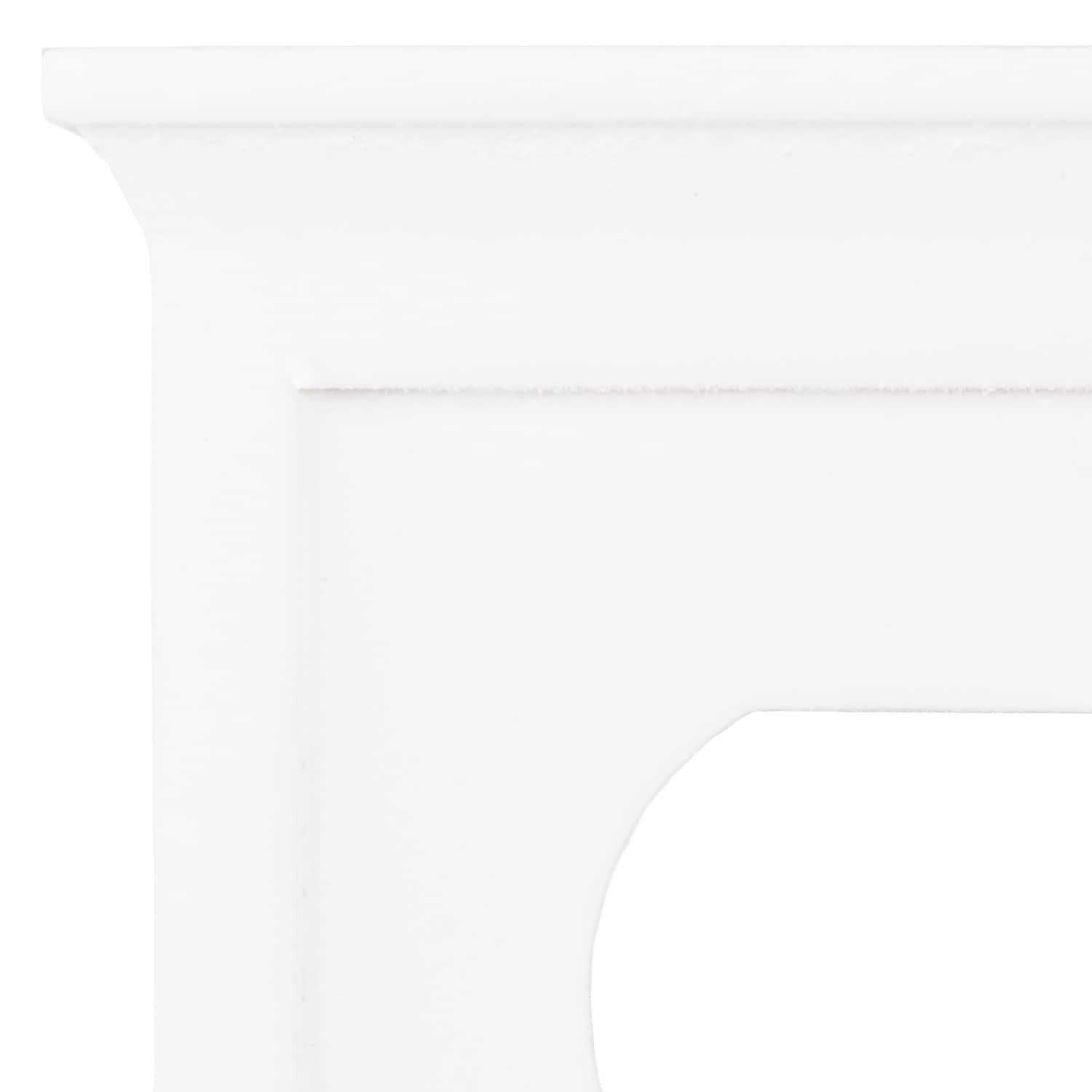 allen + roth 1-Gang White Wood Indoor Round Wall Plate WW018D-WT - Cheap Fitting