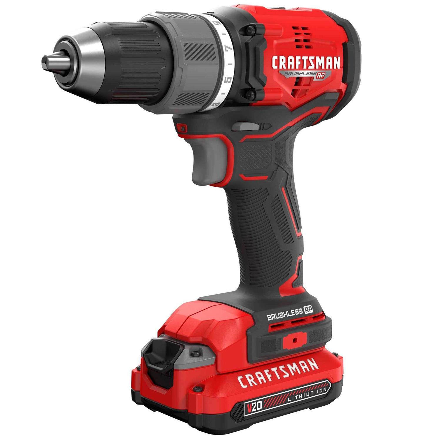 CRAFTSMAN V20 RP 20-volt Max 1/2-in Brushless Cordless Drill - Cheap Fitting