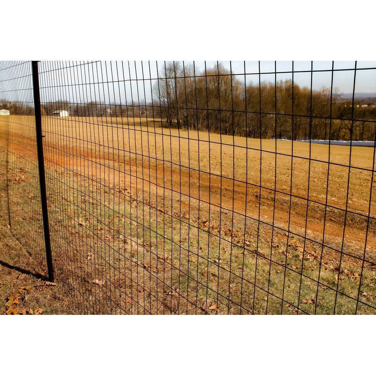 DeerBusters 7 x 100 Welded Wire/Garden Fence-14 ga. galvanized steel core - Cheap Fitting