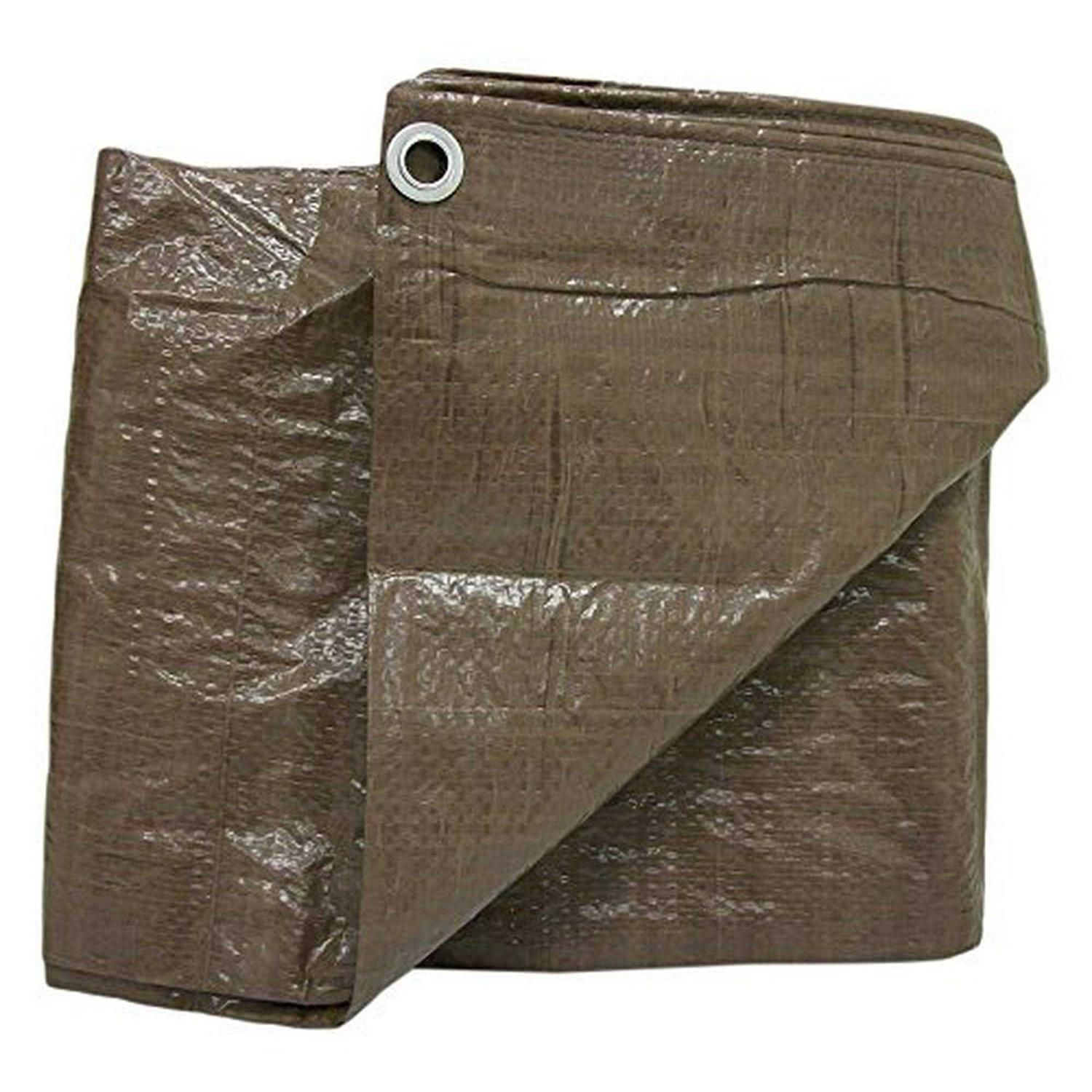 Dize Brown Poly Tarp BT0810 - Cheap Fitting