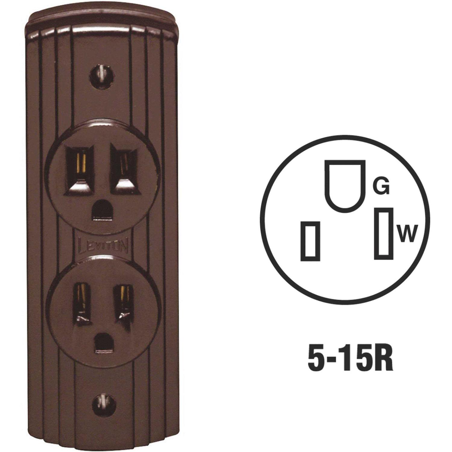 Leviton Surface Outlet - Cheap Fitting