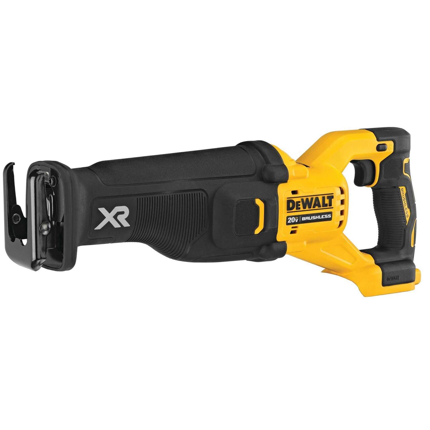 Dewalt 20V Max XR Brushless Cordless Reciprocating Saw with POWER DETECT Tool Technology Kit DCS368B - Cheap Fitting