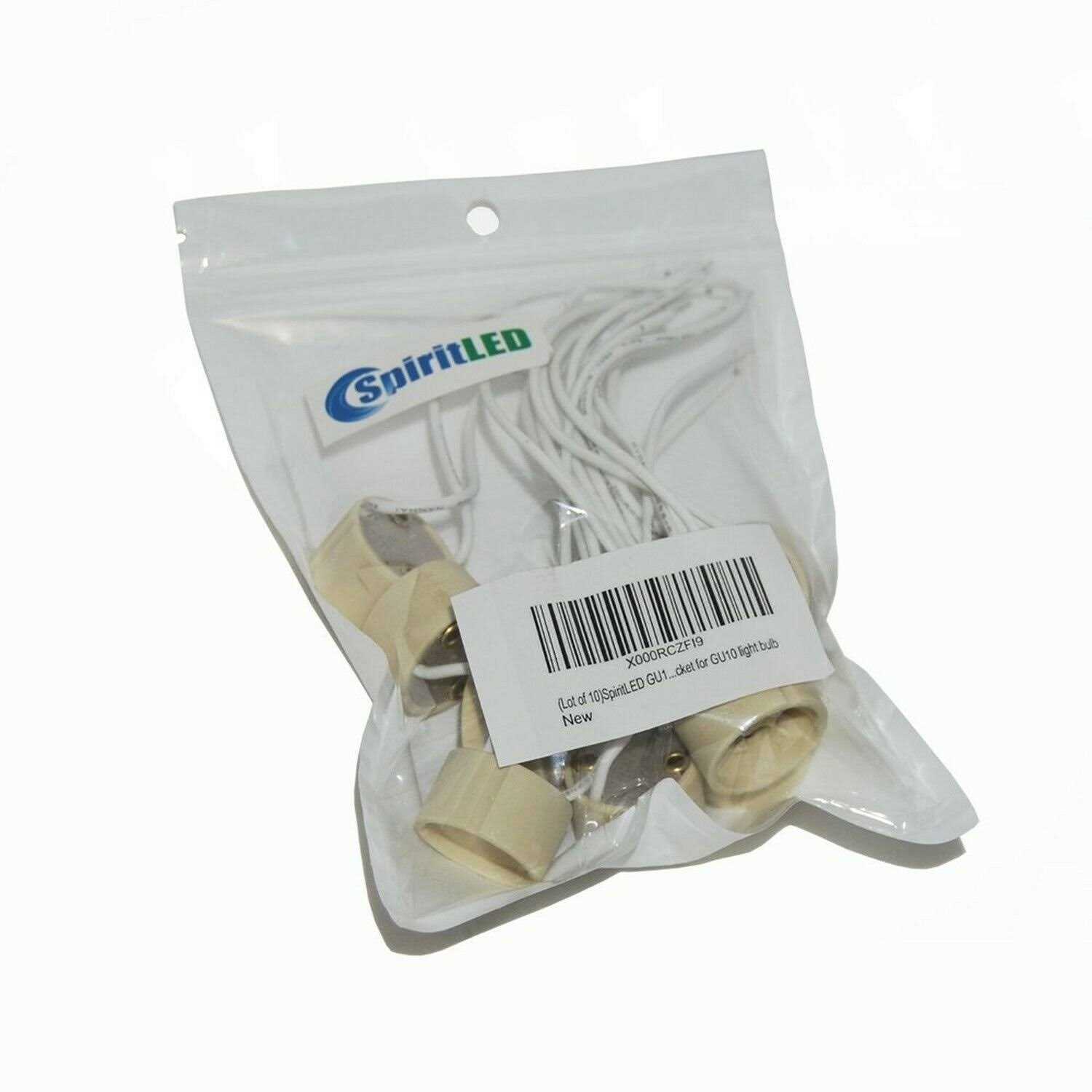 SpiritLED GU10 socket,Wire connector socket for GU10 light bulb - Cheap Fitting