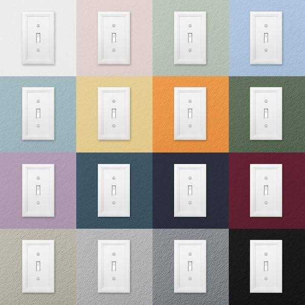 Amerelle 4052ttrw Elly Wallplate 2 Toggle - Cheap Fitting