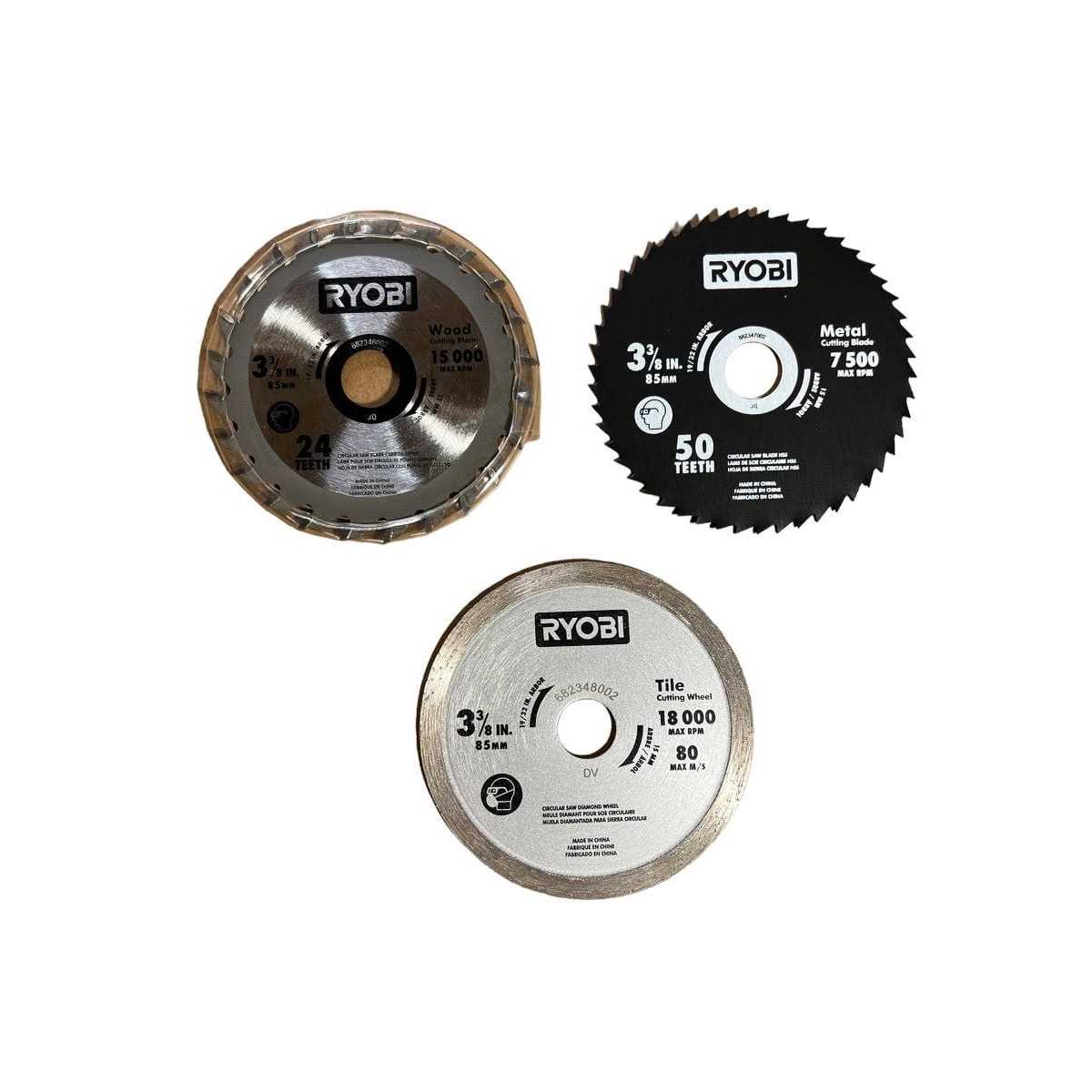 3-3/8 in. Multi-Material Saw Replacement Blade Set - Cheap Fitting