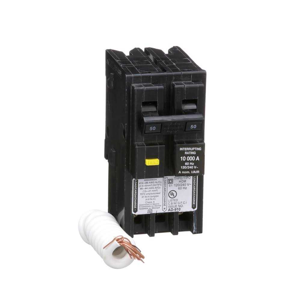 Square D HOM250GFI Circuit Breaker - Cheap Fitting