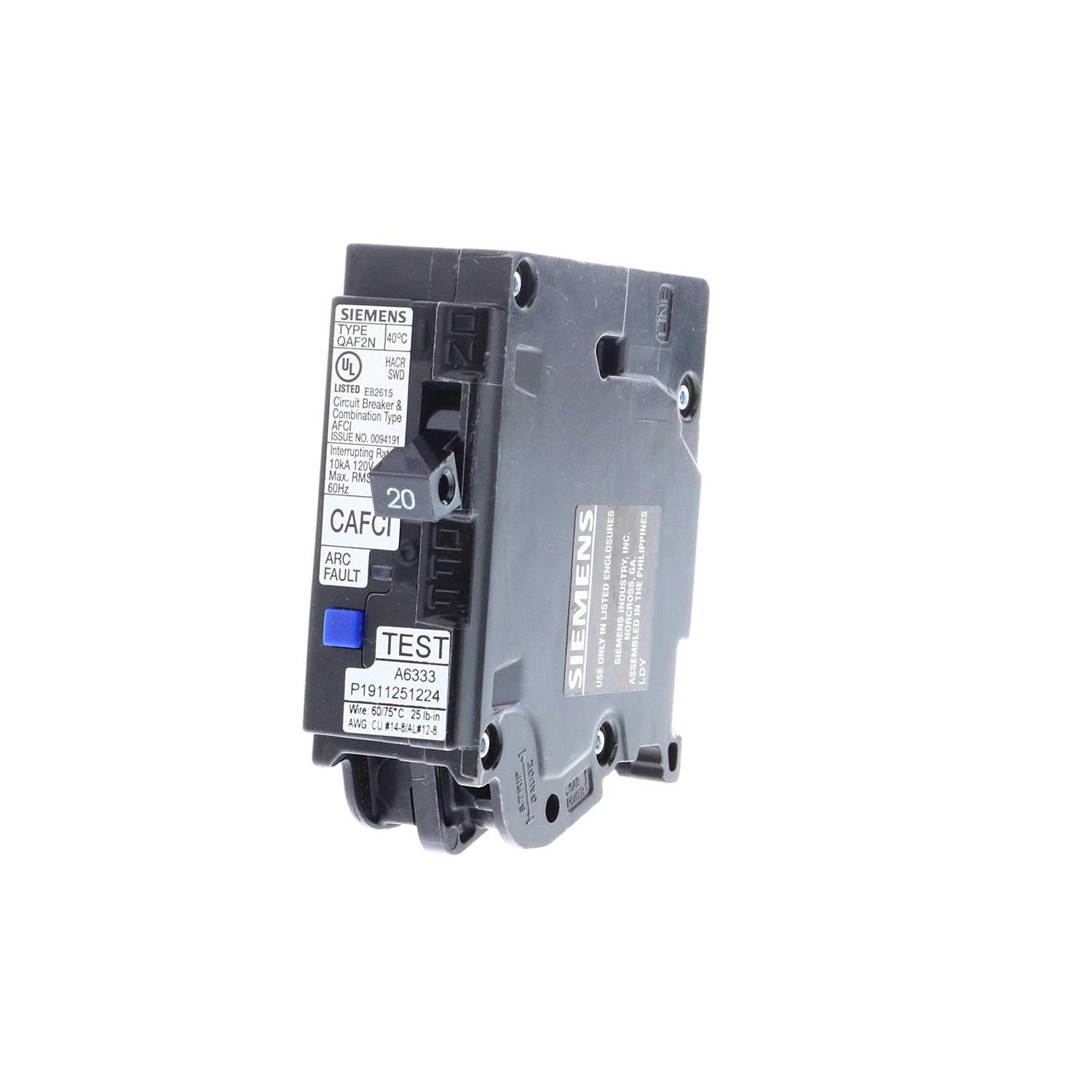 Siemens QA120AFCN Circuit Breaker - Cheap Fitting