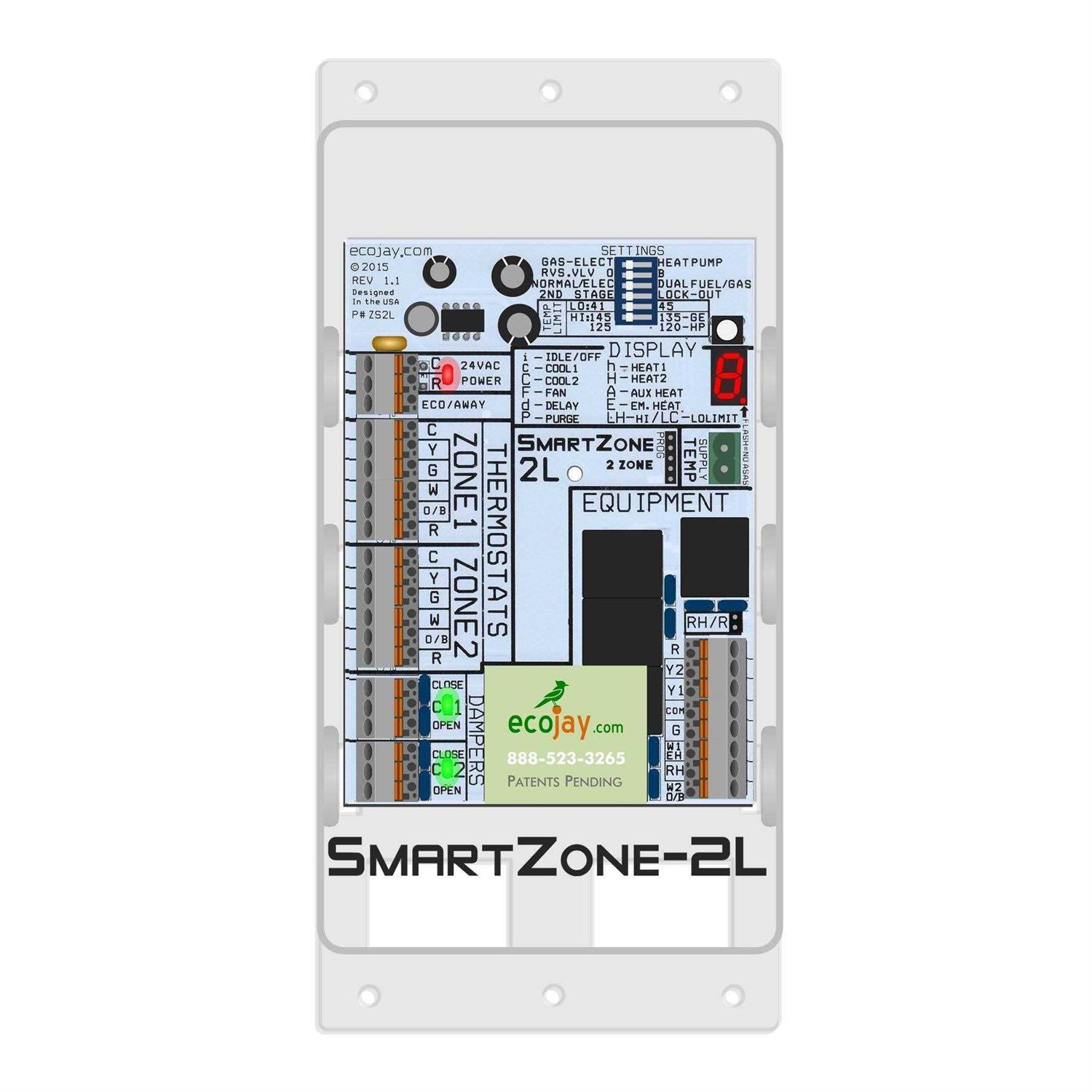 SmartZone-2L Zone Control Kit by Ecojay - Cheap Fitting