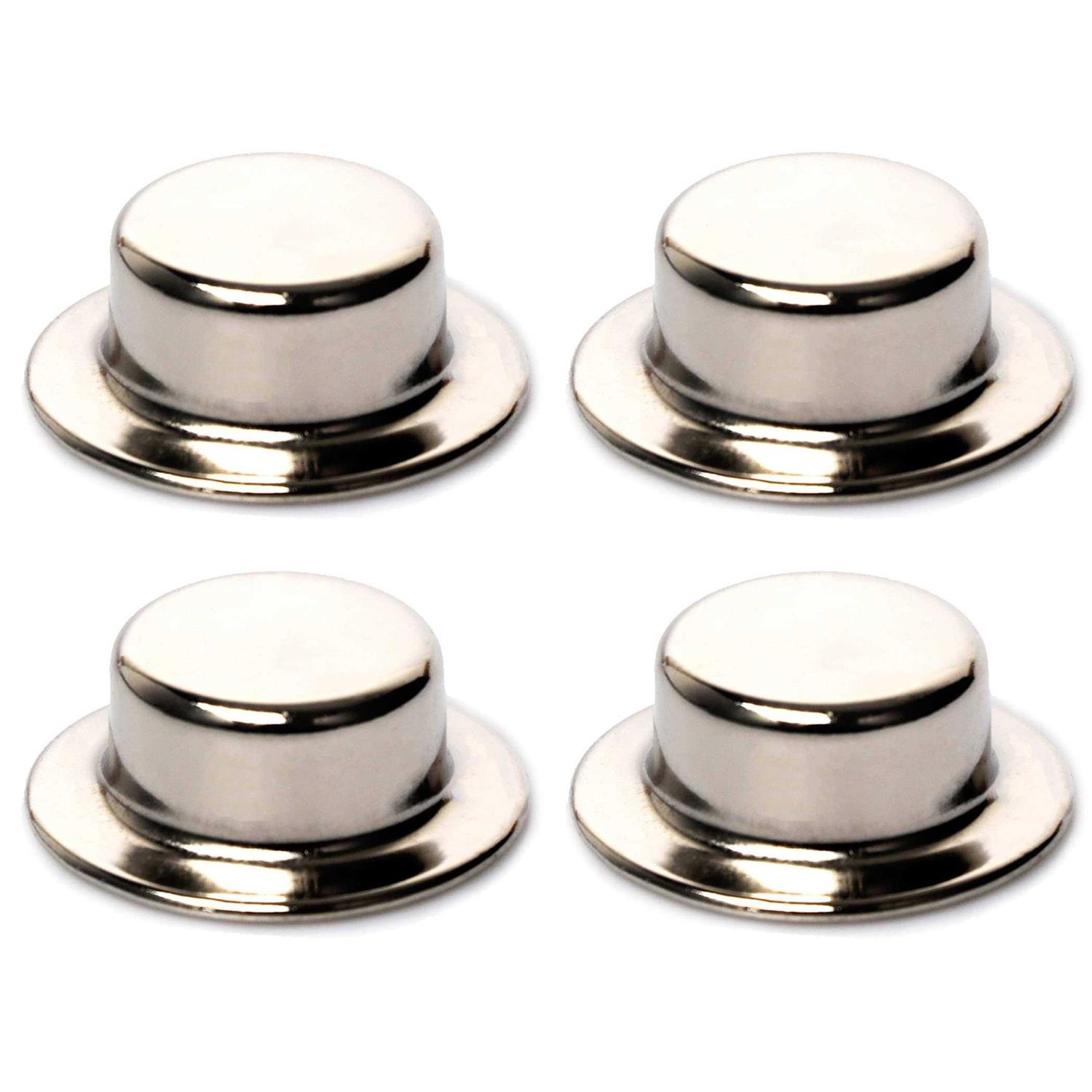 Calvana Spring Steel Push On Pushnut Caps with Mechanical Zinc Plating - Cheap Fitting