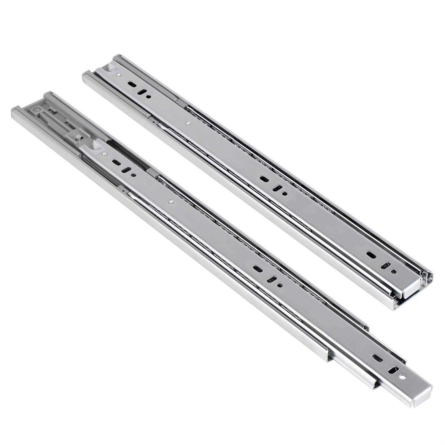 Full Extension Soft Close Ball Bearing Side Mount Drawer Slides - Cheap Fitting
