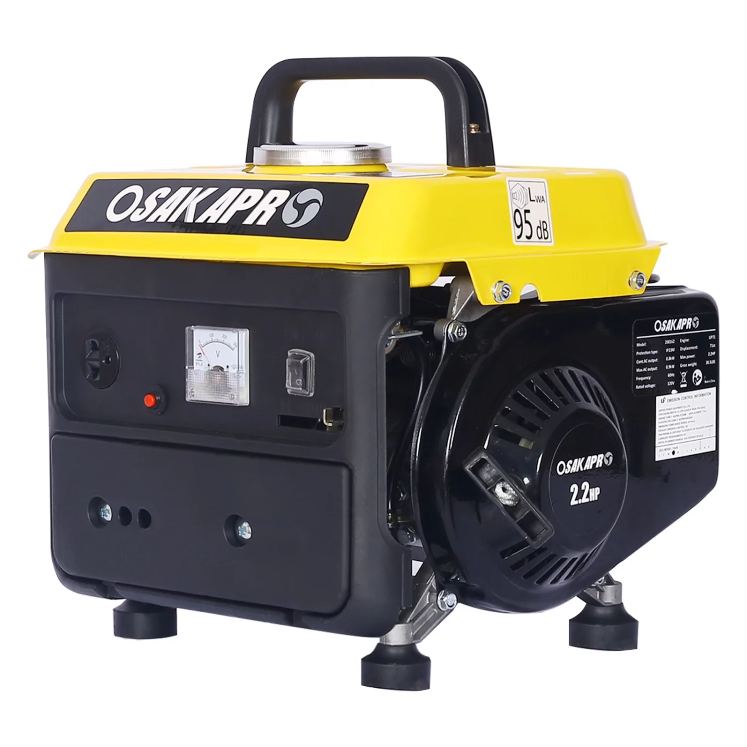 Clerance! Portable Generator, Outdoor generator Low Noise, Gas Powered Generator,Generators for Home Use - Cheap Fitting