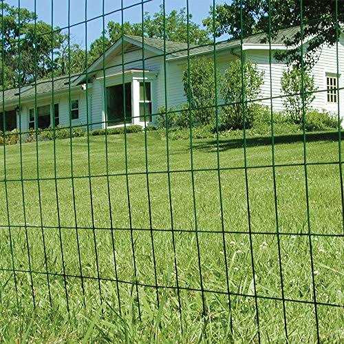 YARDGARD Welded Wire Fence Green PVC 16 Gauge - Cheap Fitting