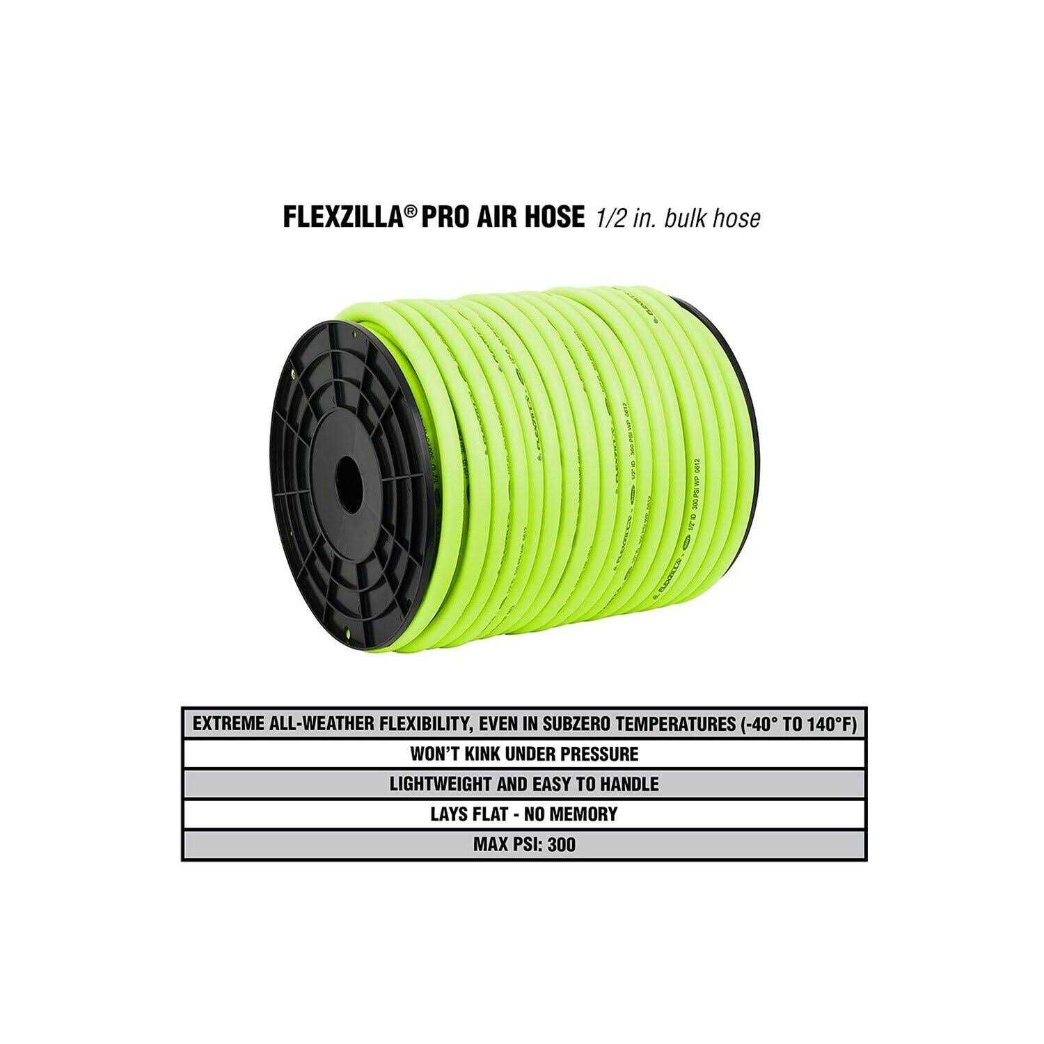 Flexzilla HFZ12250YW Pro Bulk Air Hose - Cheap Fitting