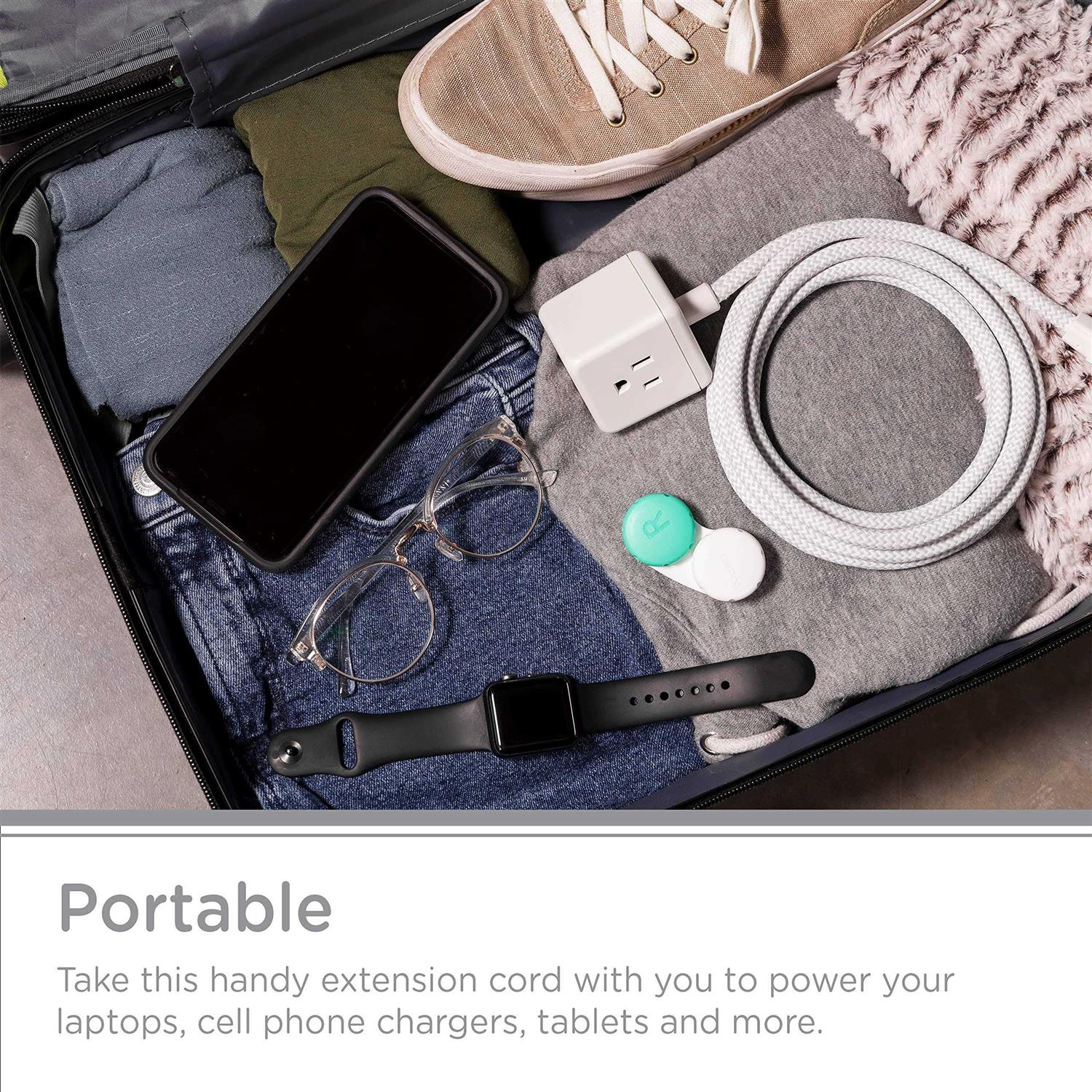 Cordinate 3-Outlet Extension Cord Cube - Cheap Fitting