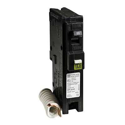 Square D HOM120CAFIC Circuit Breaker Arc-Fault Combination - Cheap Fitting