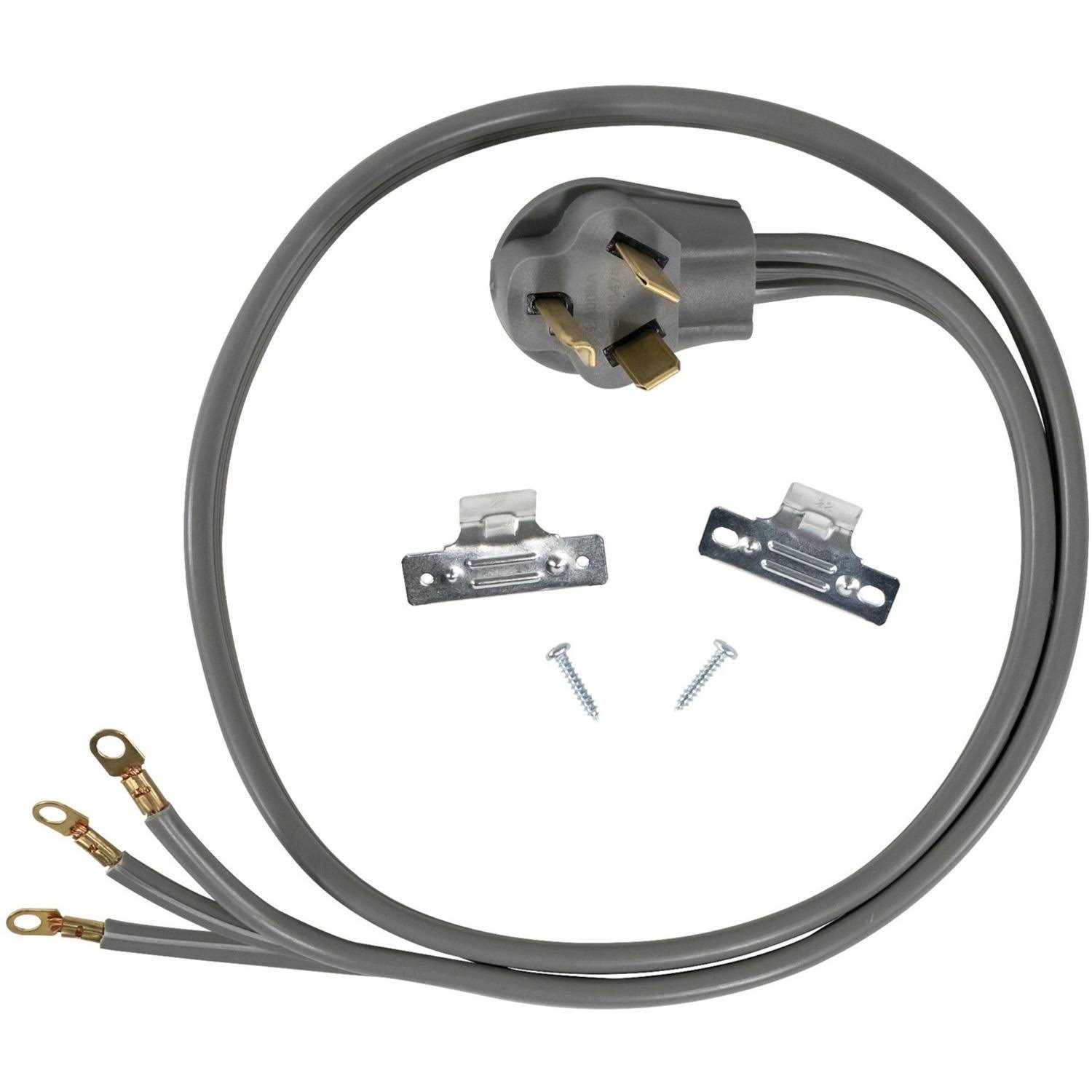 Certified Appliance Accessories 3-Wire Eyelet 30-Amp Dryer Cord - Cheap Fitting