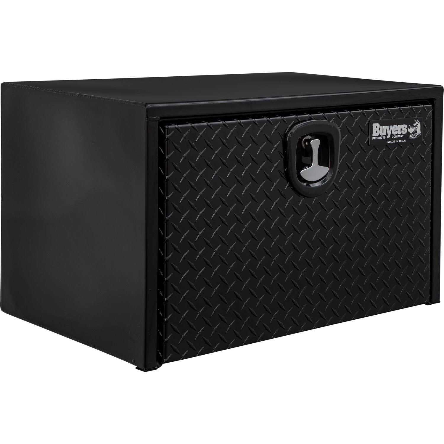 Buyers Black Steel Underbody Truck Box with Aluminum Door 1702500 - Cheap Fitting