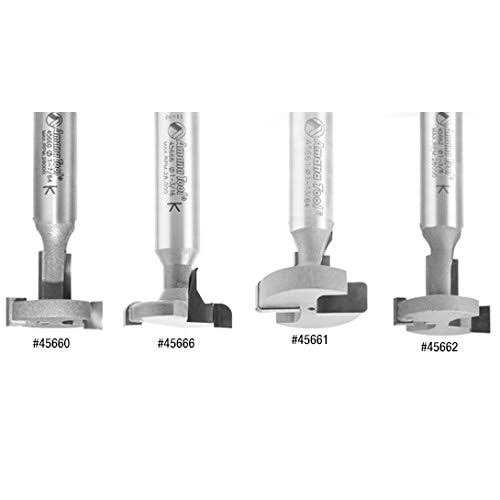 Amana 45671 T-Slot Beveled Edge 1-3/8 Dia x 35/64 x 1/2 Inch Shank - Cheap Fitting