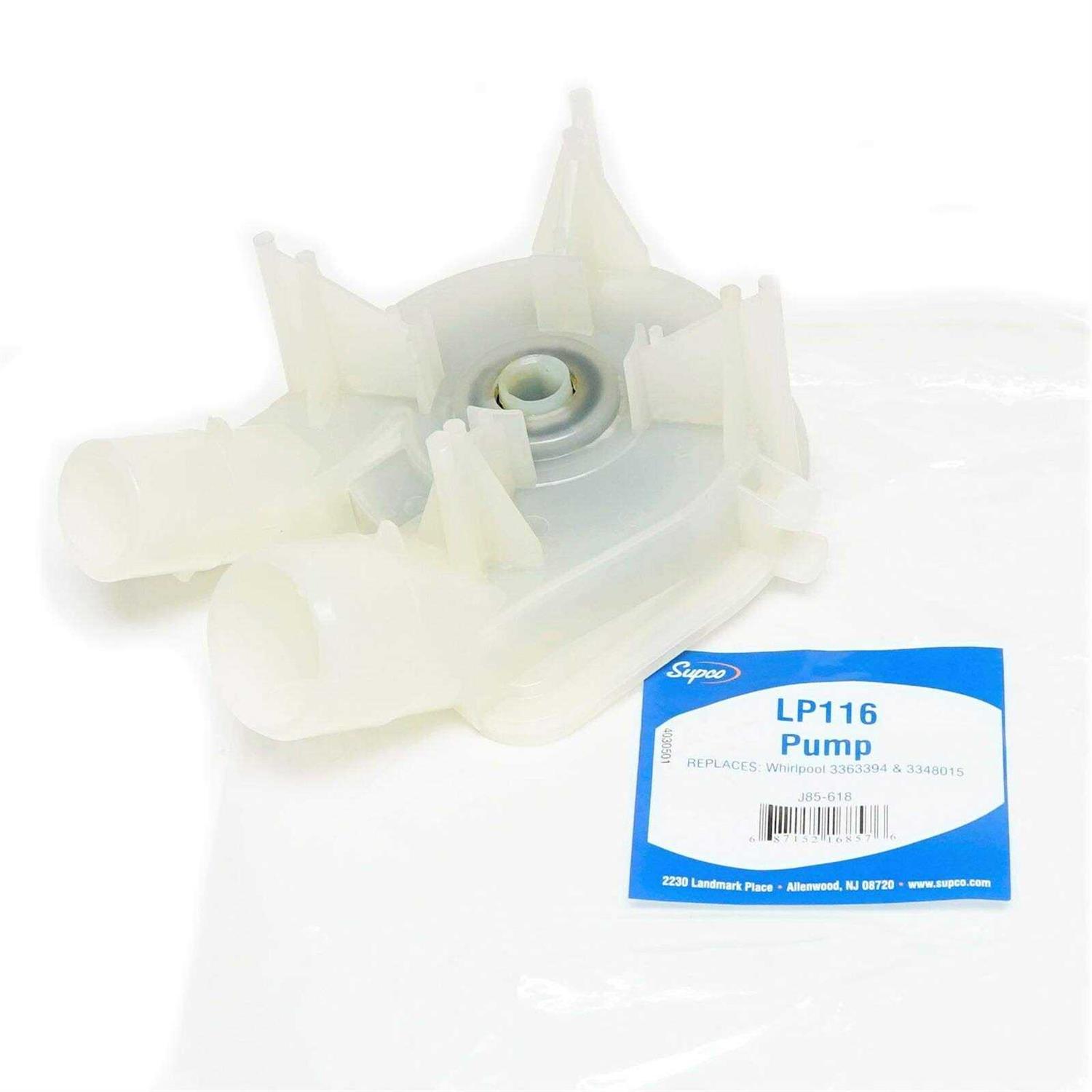 Supco Washer Pump LP116 - Cheap Fitting