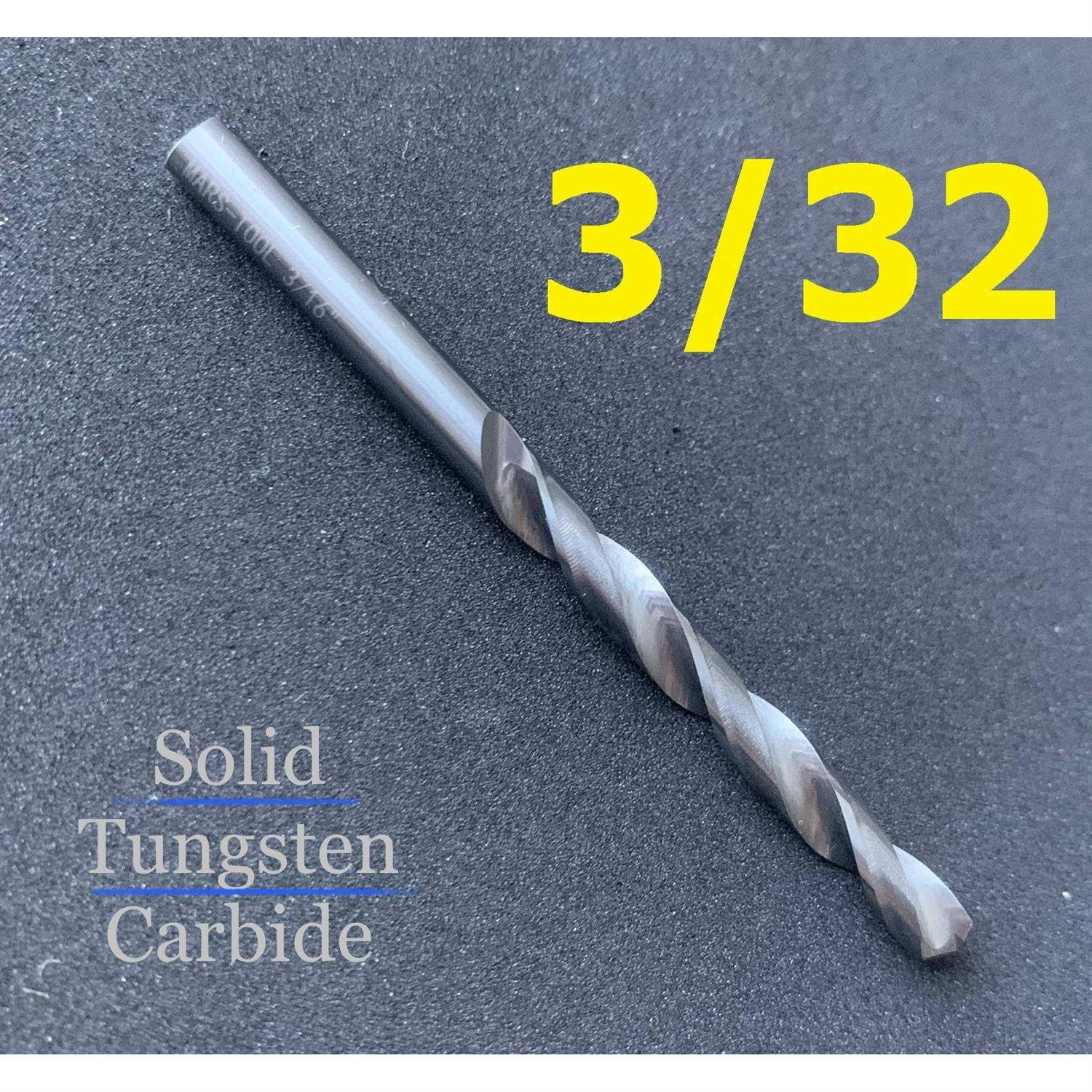 Mars-Tool 2-Pack Solid Carbide Drill Bit for Hardened Steel Hard Ness HRa 91 - Cheap Fitting