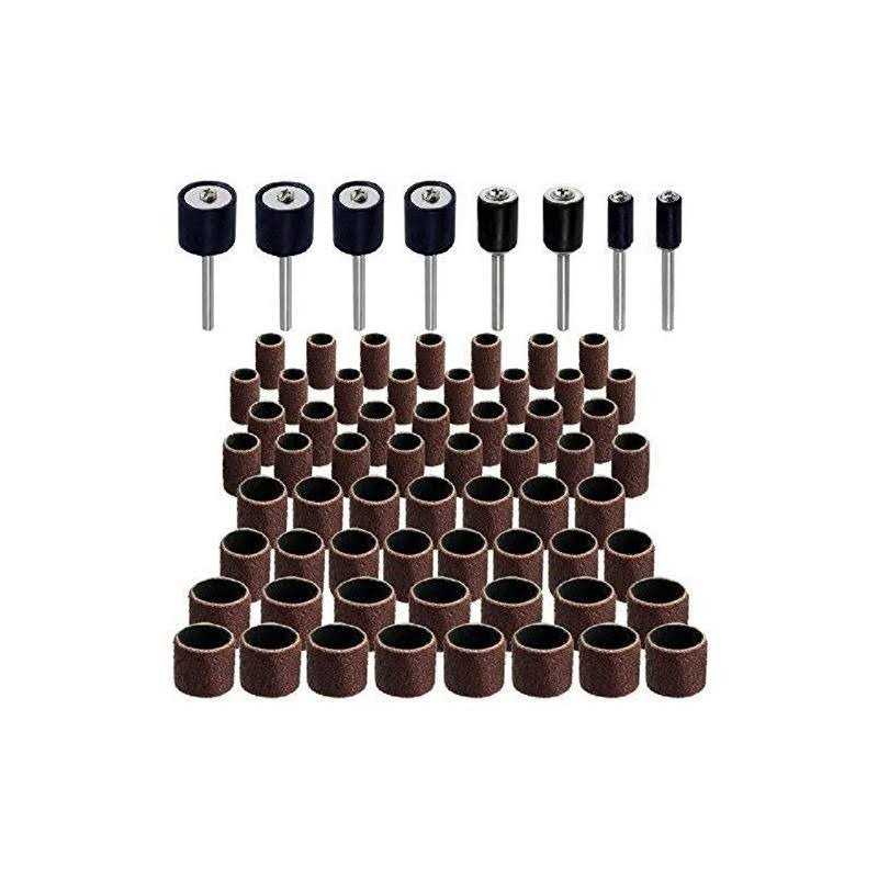 Everything You Need 51 Piece Drum Kit -45 Sanding Bands,6 Mandrills - Cheap Fitting