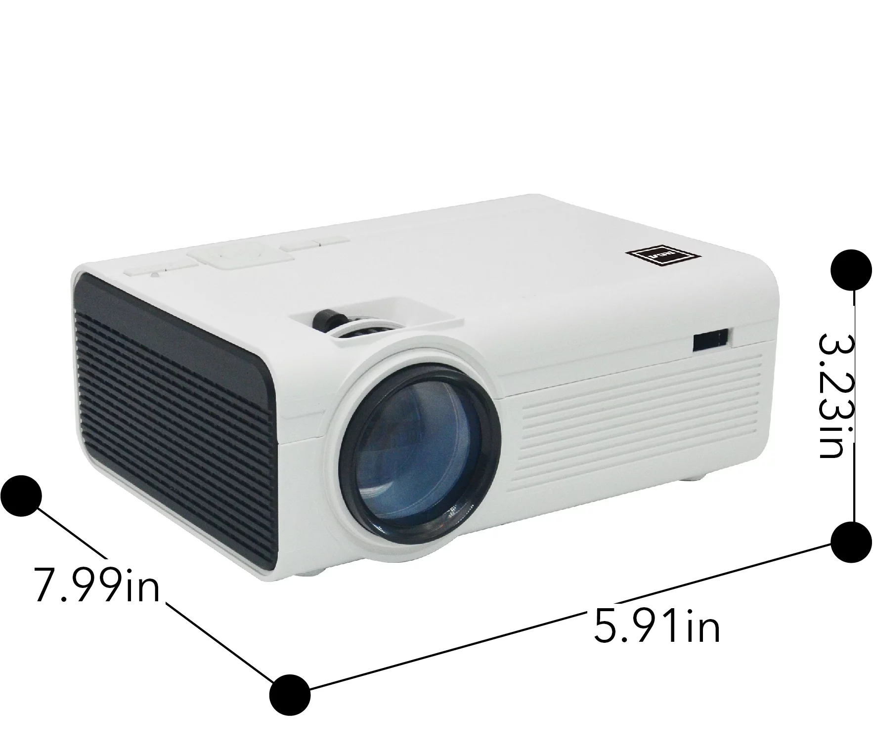 RCA 480P LCD Home Theater Projector - Up to 130