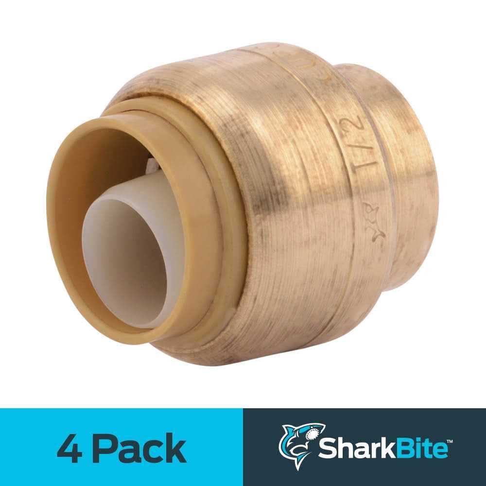 SharkBite 1/2-in Push-to-Connect Cap - Cheap Fitting