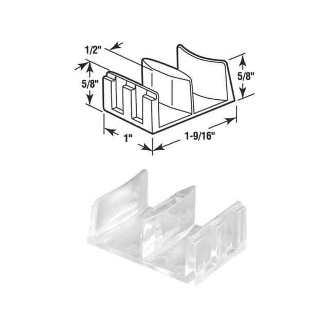 Prime Line Shower Door Guide 191680 - Cheap Fitting