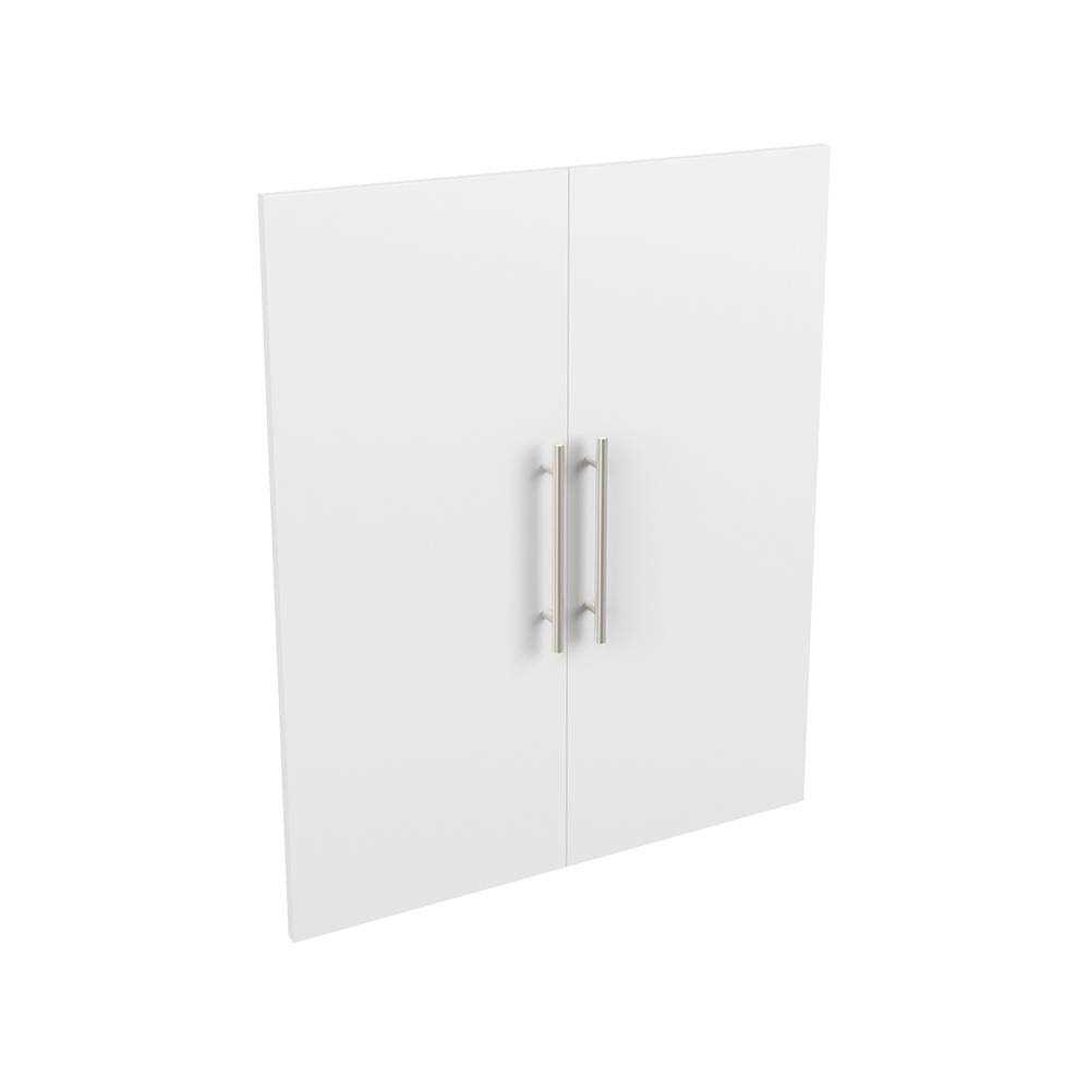 ClosetMaid Style+ 25 in. W Shaker Chocolate Closet Door Kit - Cheap Fitting