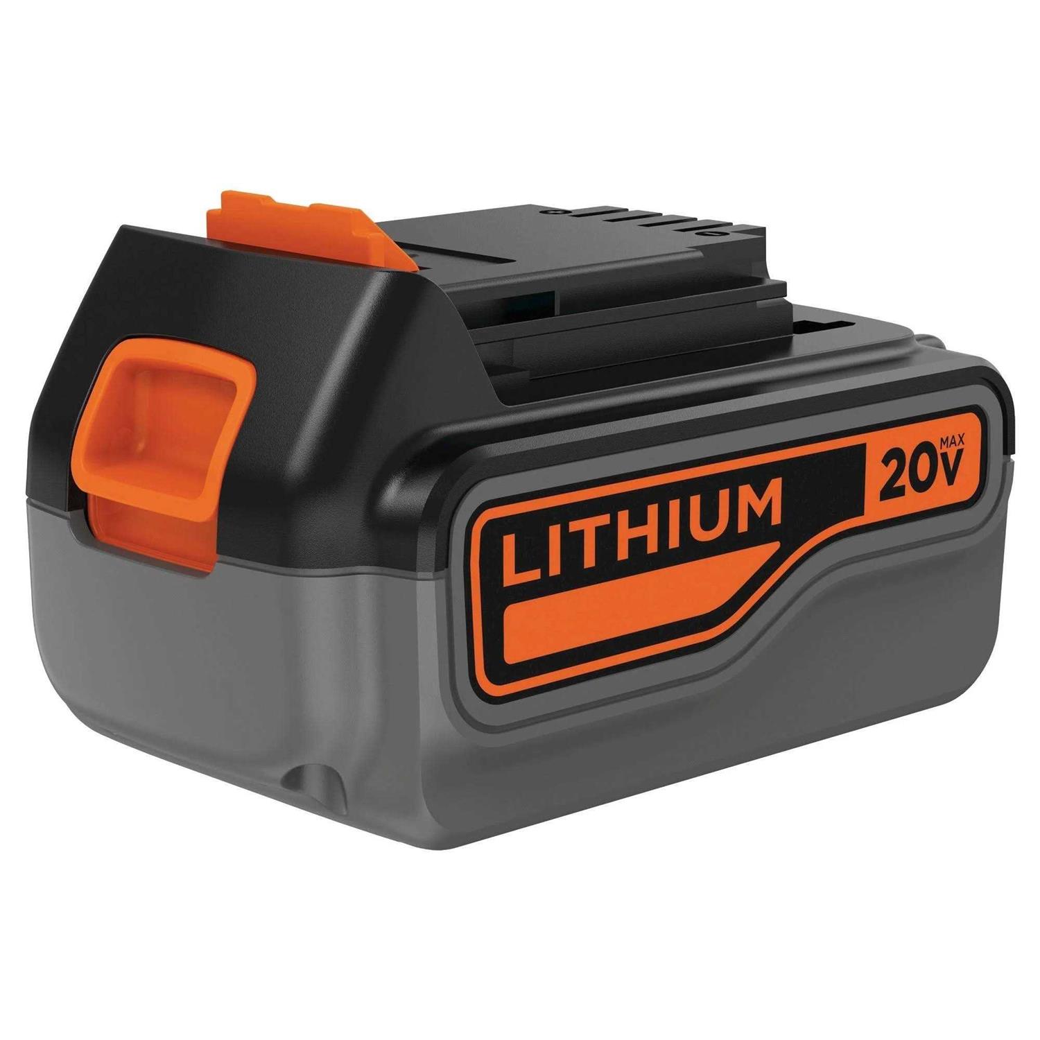 Black+decker LB2X4020-ope 4.0Ah 20V Max* Lithium-Ion Battery - Cheap Fitting