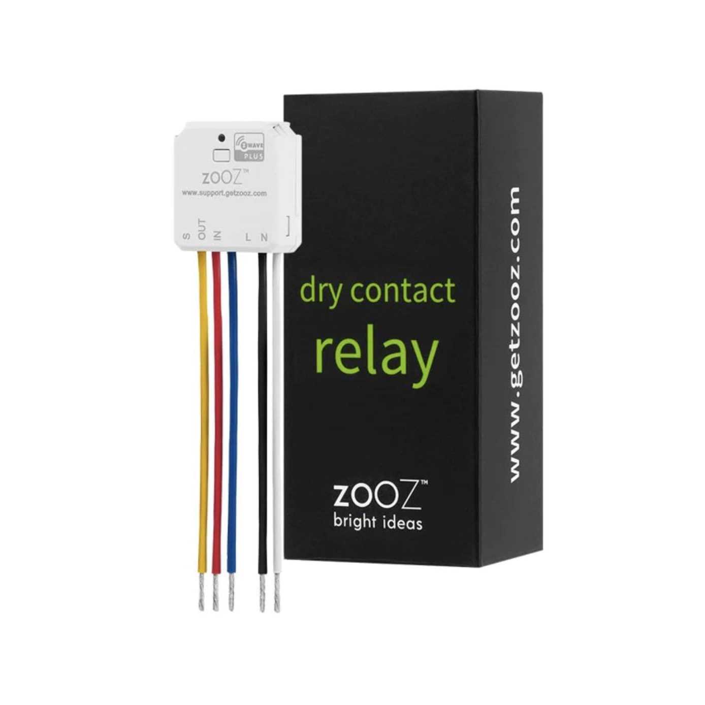 Zooz 700 Series Z-Wave Long Range Smart Relay ZEN51 Installs Behind Wall Switch Or at The Light - Cheap Fitting