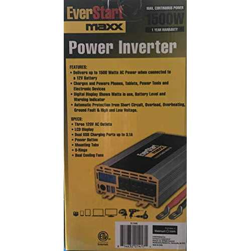 Everstart Pc1500e Power Inverter - Cheap Fitting