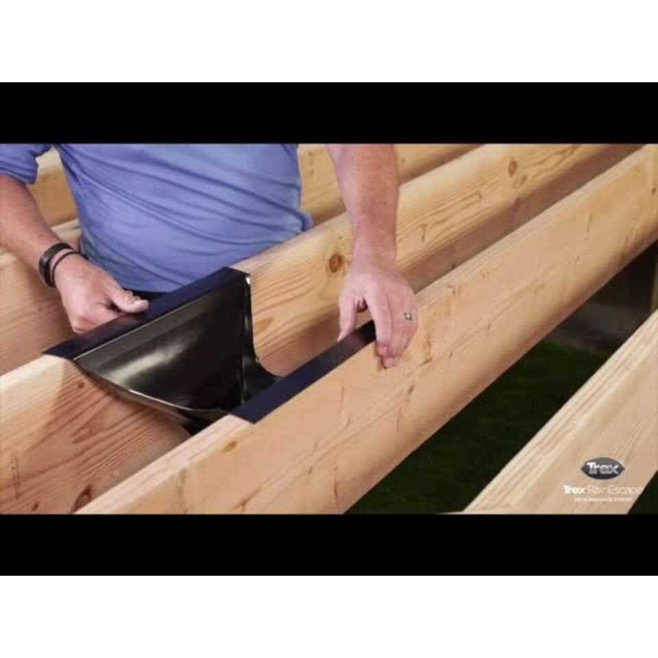 Trex RainEscape Trough - Cheap Fitting