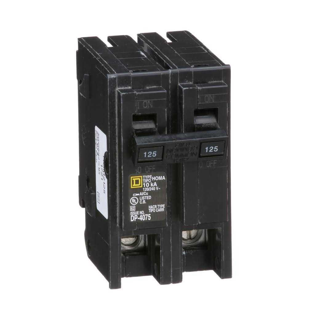 Square D HOM2125 2 Pole Circuit Breaker - Cheap Fitting