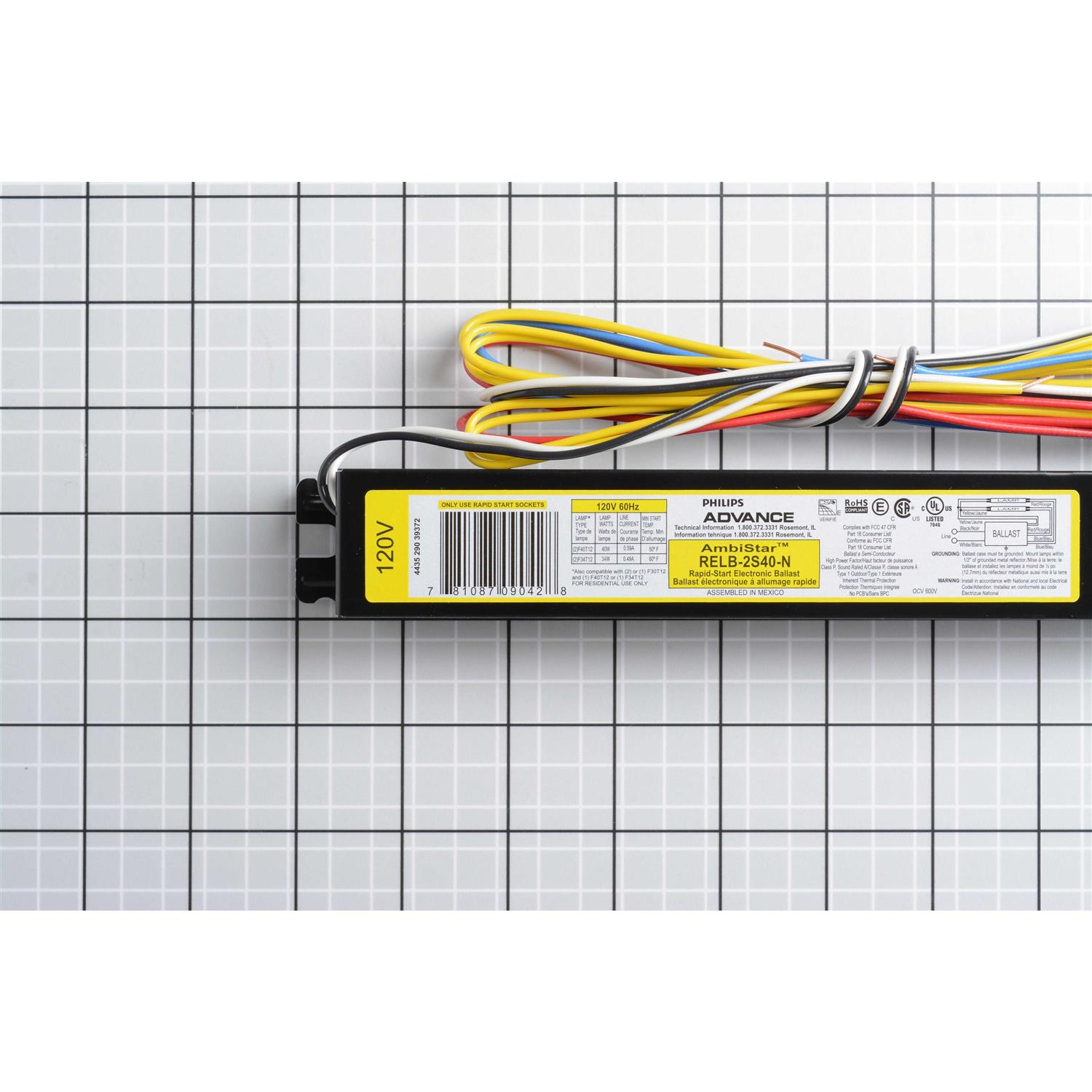 Philips Advance T12 Electronic Ballast - Cheap Fitting