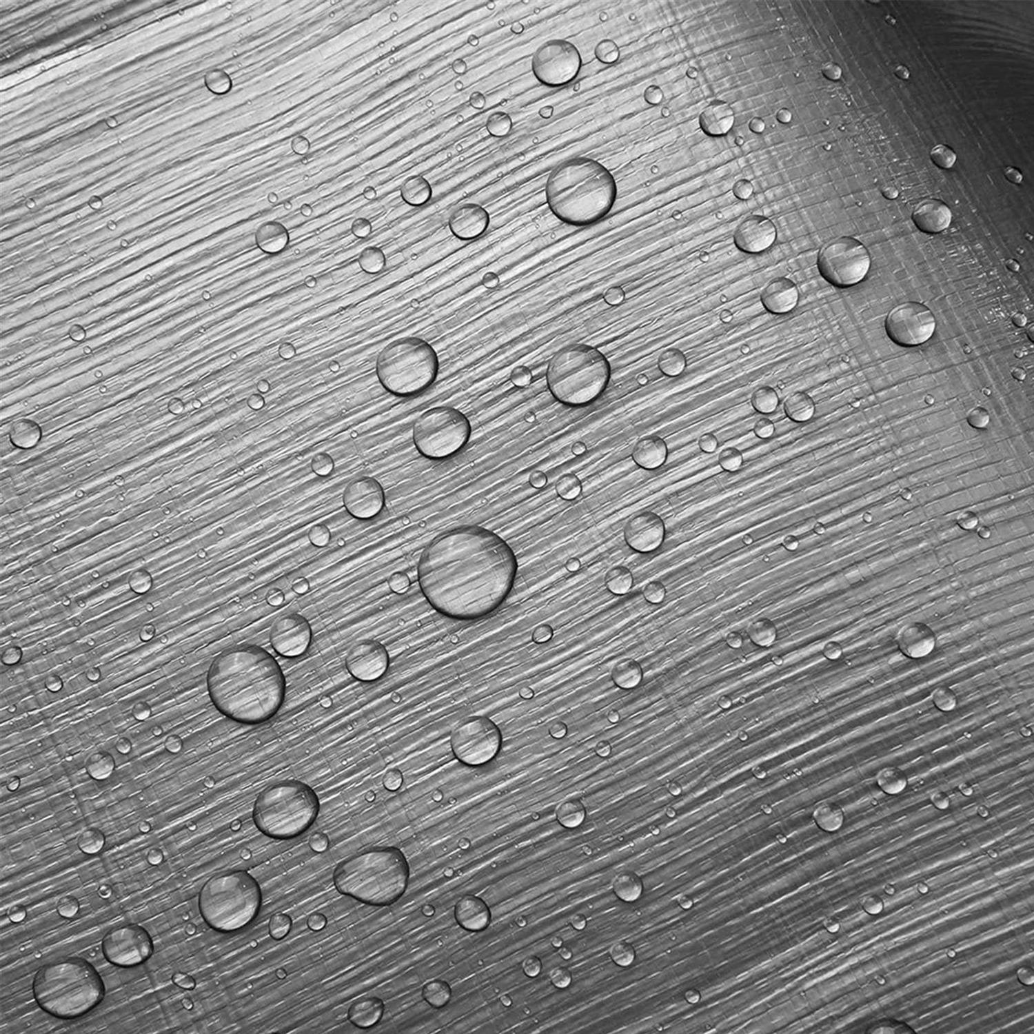 White Duck Outdoors Super Heavy Duty Poly Tarp Cover Thick 16 mil - Cheap Fitting