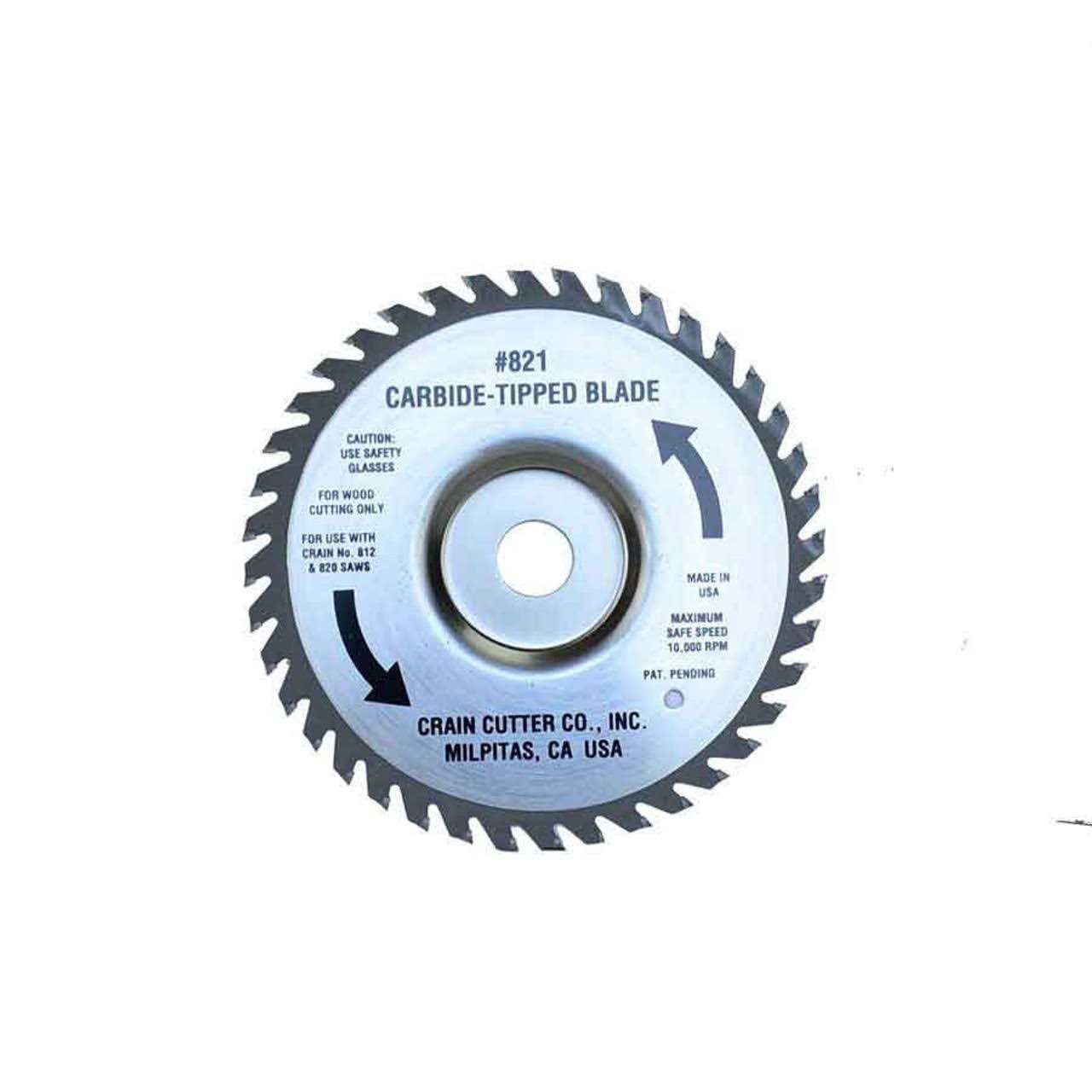 Crain 821 Carbide Tipped Blade - Cheap Fitting