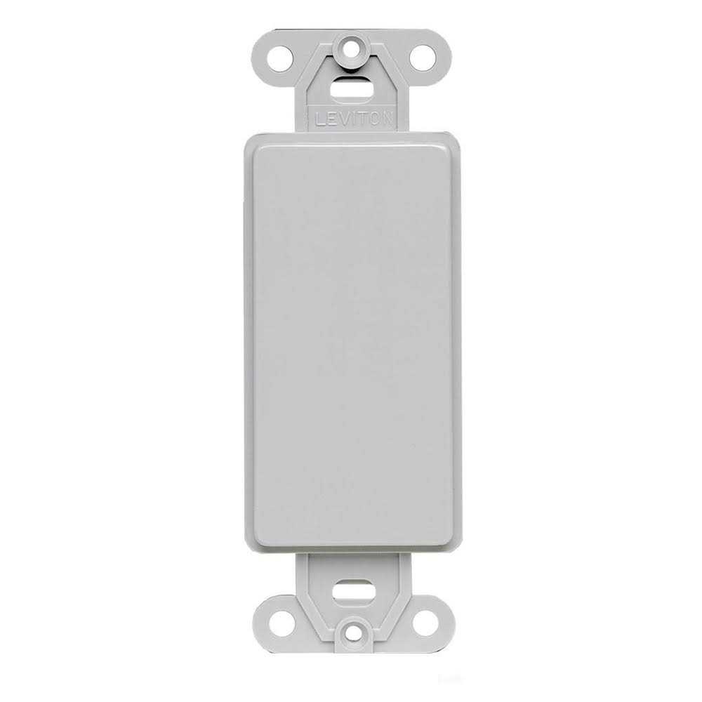 Leviton Blank Decora Insert 80414 - Cheap Fitting