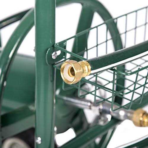 FDW Garden Water Hose Reel Cart tools Outdoor Yard Water Planting Truck Heavy Planting - Cheap Fitting