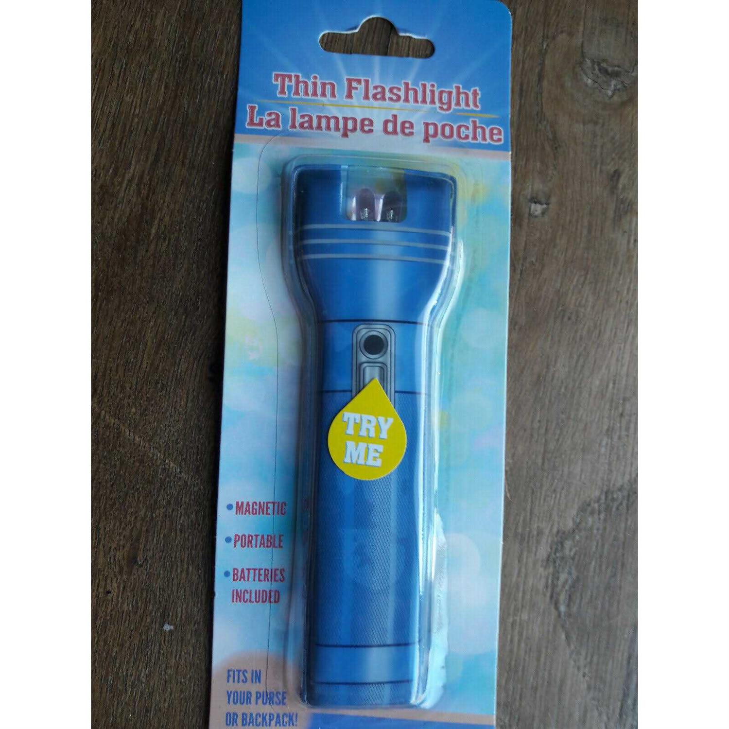 24 Thin Led Flashlights at Dollar Tree - Cheap Fitting