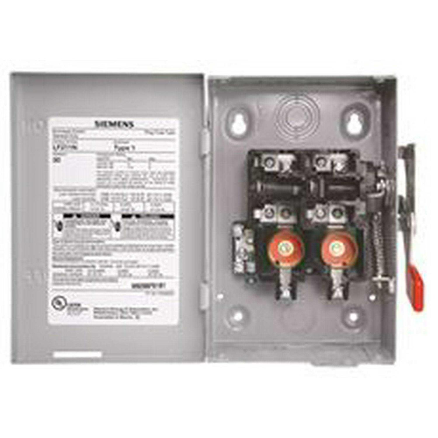 Siemens LF211NU Safety Switch 2 -Pole - Cheap Fitting