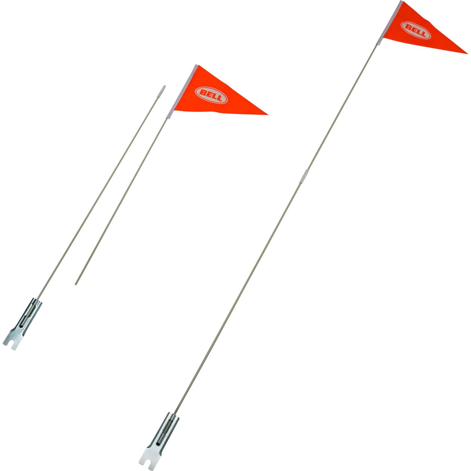 Bell Flagger 6 ft. Bicycle Safety Flag - Cheap Fitting